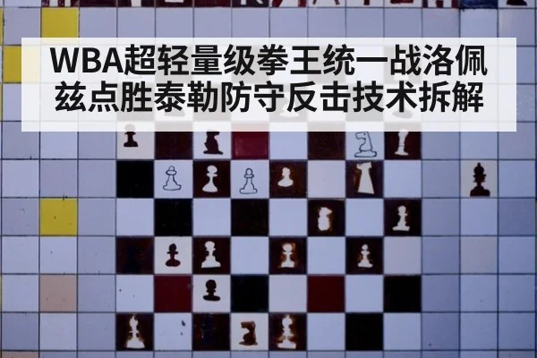 WBA超轻量级拳王统一战洛佩兹点胜泰勒防守反击技术拆解